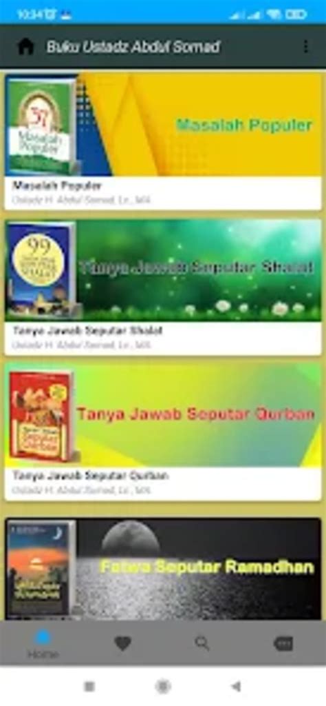 Buku Ustadz Abdul Somad Lc Ma Android