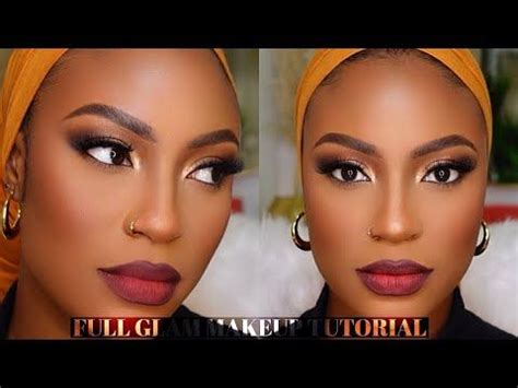 BASIC BABE E5 START TO FINISH BASIC FULL GLAM MAKEUP TUTORIAL Woc Darkskin Brownskin Glam