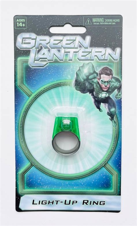 Green Lantern Light Up Power Ring Bnib Mercari Green Lantern Lantern Lights Lanterns