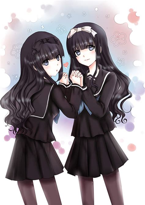 Anime Girl Identical Twins