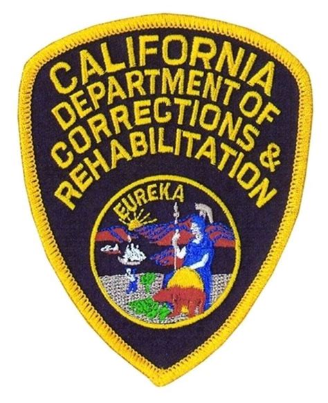 Ca Dept Of Corrections And Rehabilitation Small Shoulder Patch Off