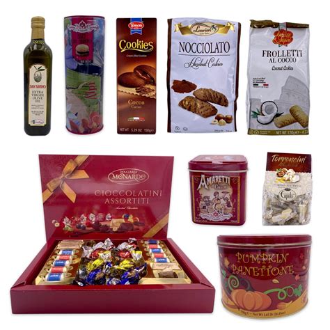 Italian Chocolates Gift Basket - Artisanal Italian Foods