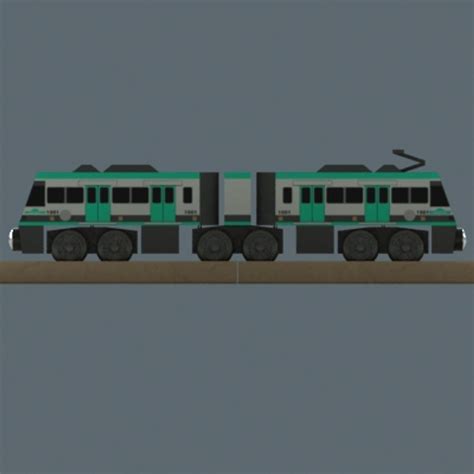 Wooden Railway Toy Metrolink 3d Model