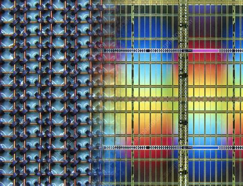 electronic data storage artwork stock image  science