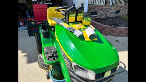 John Deere S100 Lawn Tractor Complete Service How To Perform Seasonal