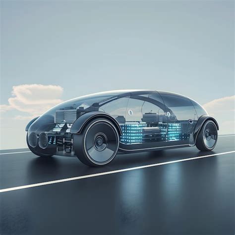 Premium Ai Image Drive Towards Sustainable Transportation With Hydrogen Fuel Cells