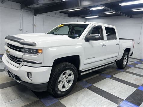 Pre Owned 2017 Chevrolet Silverado 1500 LTZ 4D Crew Cab In South