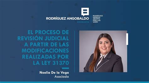 El proceso de revisión judicial a partir de las modificaciones