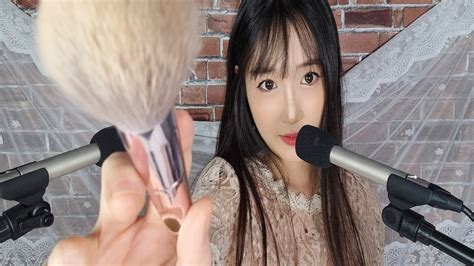 ASMR 초근접 팅글 최강 예쁜 순우리말 단어반복 l 카메라터칭 브러싱 l 입소리 사운드ASMR Korean Trigger