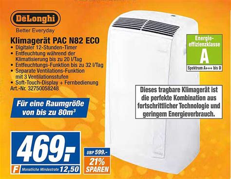 D Longhi Klimager T Pac N Eco Angebot Bei Expert Techno Land