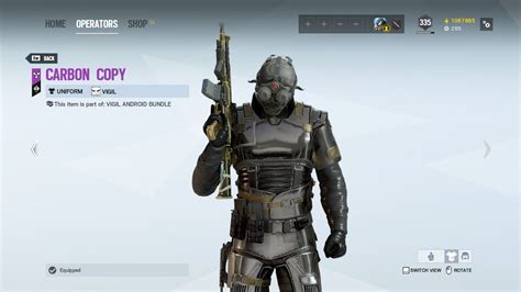 Requested Vigil Blackout Headgear W Carbon Copy Rr6siegefashionadvice