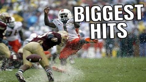 Biggest Hits in College Football History - Win Big Sports