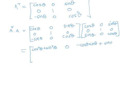 Solved Let The Matrix Rotation Matrix Of The Form Cos 0 Sin 0 Sin 0 Cos 0 Show That The