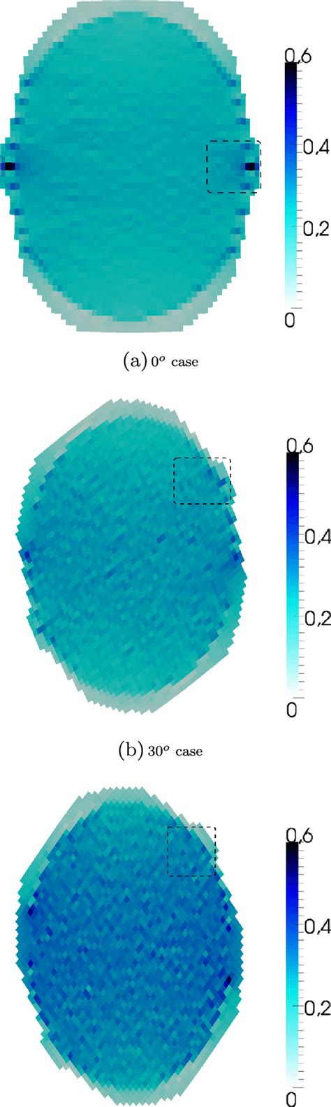 Magnitude Of Measured Green Lagrange Strain Fields At The Macroscopic