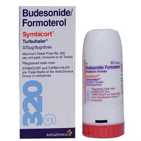 Symbicort Turbuhaler Mcg Budesonide Formoterol Inhalation