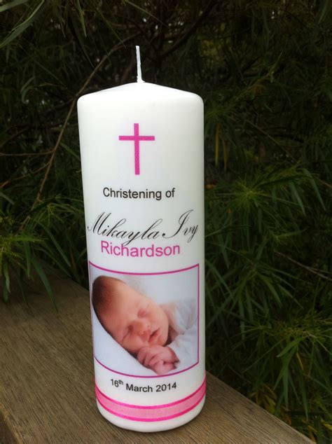 Personalized Baptism Candle Favors Baptism By Sassycandlefavors 0b8