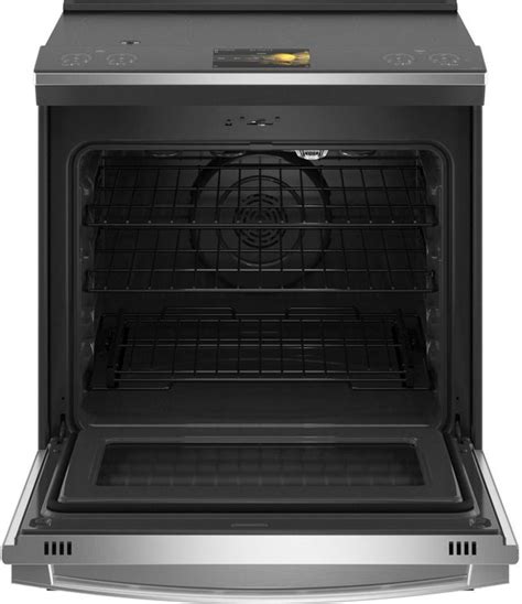 Ge Profile™ 30 Fingerprint Resistant Stainless Steel Slide In Induction Range Grand Appliance