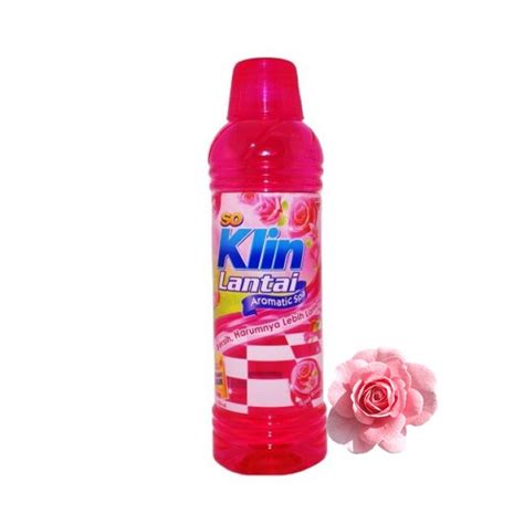 Jual So Klin Pembersih Lantai Rose Bouquet Botol Ml Shopee Indonesia