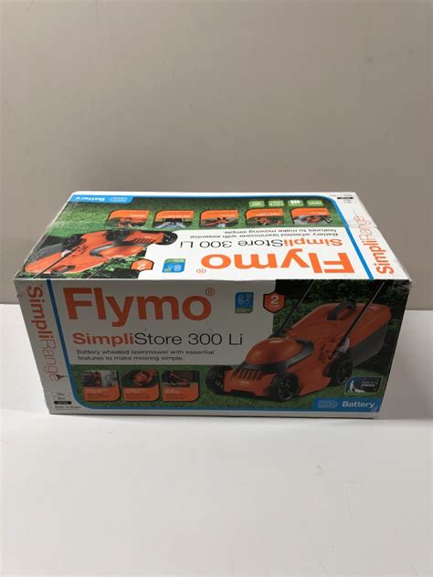 John Pye Auctions FLYMO SIMPLISTORE 300 LI BATTERY WHEELED LAWNMOWER