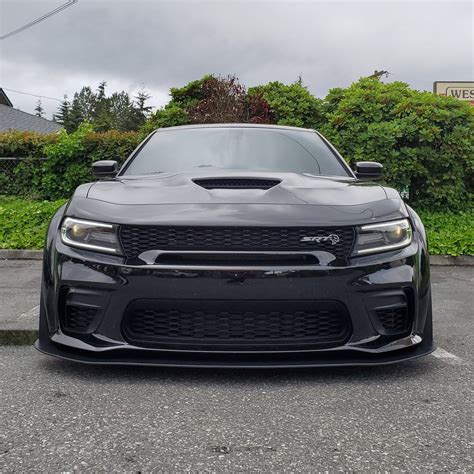 NINTE Front Lip Fits 2020 2021 2022 2023 Dodge Charger Widebody Front