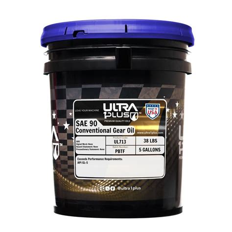 Ultra1Plus SAE 90 Gear Oil, API GL-5