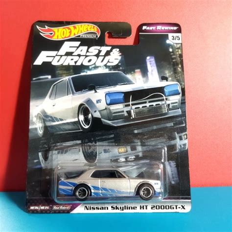 Jual Hot Wheels Premium Fast And Furious Nissan Skyline Ht Gtx Shopee Indonesia