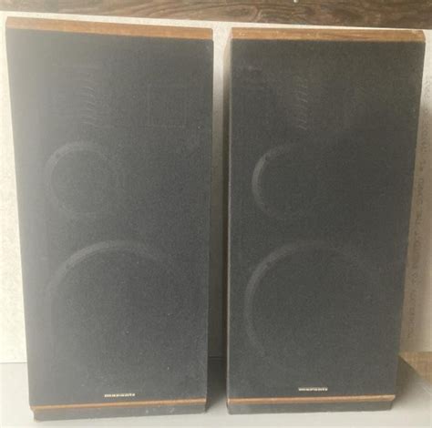 PAIR OF MARANTZ SPEAKERS | Live and Online Auctions on HiBid.com