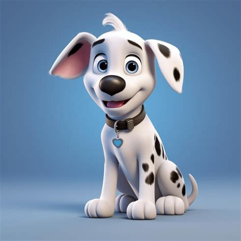 Premium AI Image | a dogPixar Styledisney animation