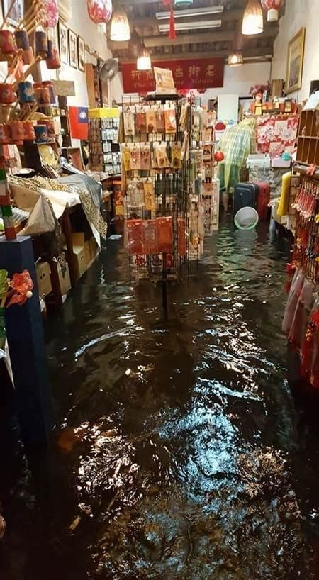 10年來最嚴重！暴雨炸鹿港老街淹成水鄉澤國 每日頭條