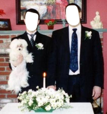 Gay Wedding FACEinHOLE