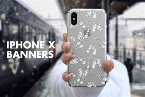 4 Iphone X Banners Mock Up On Behance