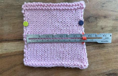 Knitting Stitches Per Inch Chart Beginners Guide