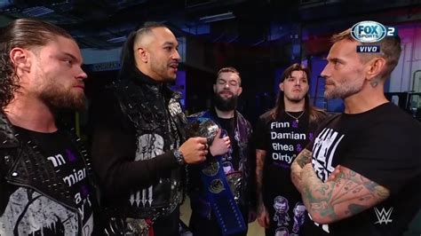 The Judgment Day Confronta A CM Punk En Backstage WWE Raw 11 12 2023