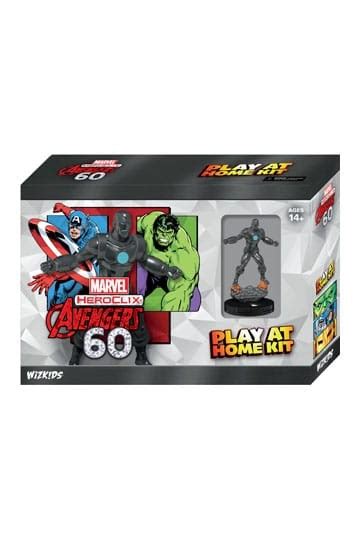 BUY MARVEL COMICS HEROCLIX AVENGERS 60TH ANNIVERSARY IRON MAN PLAY