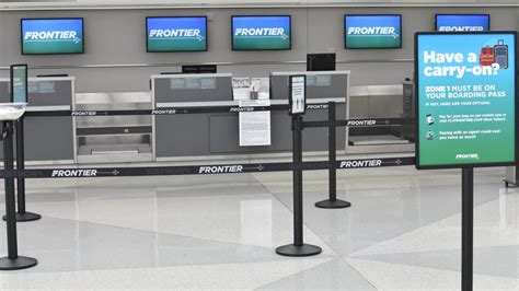 Frontier Airlines Adjusts Check-In Closure Time for Ticket Counters