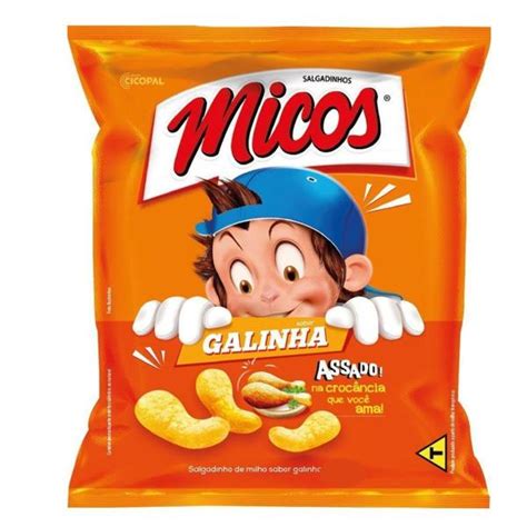 Salgadinho Micos 120G Galinha Super Primavera