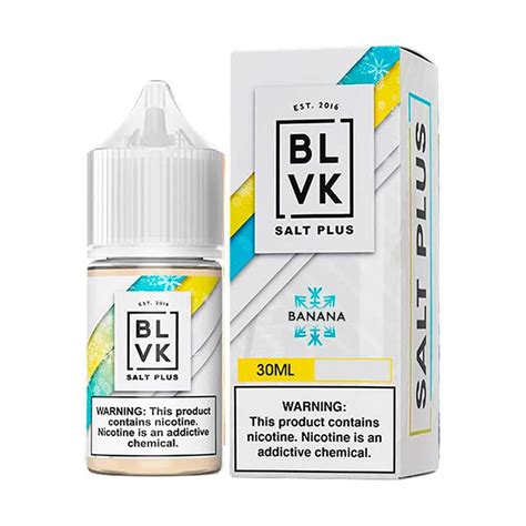 Banana Blvk Salt Plus Ml Mg Total Vape