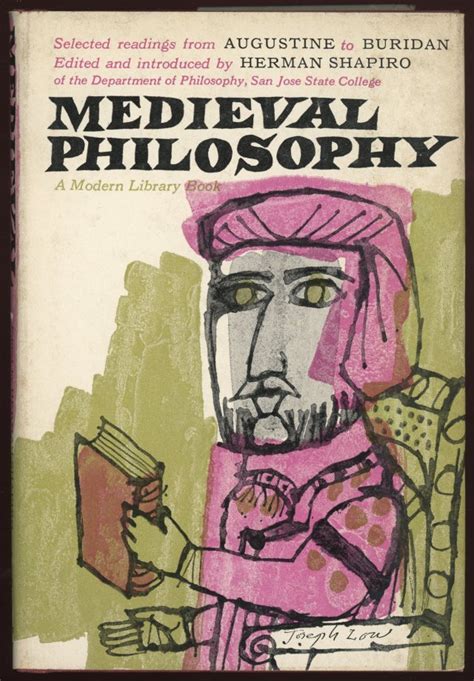 jell-o biafra says - Medieval Philosophy (1964 ed., cover illustration...