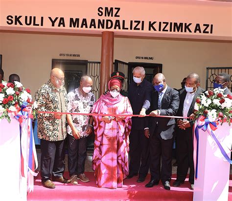 Rais Samia Azindua Miradi Mbalimbali Ya Maendeleo Kizimkazi Zanzibar