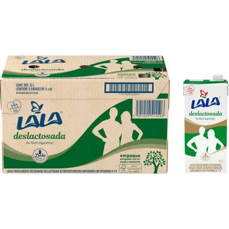 Leche Lala Deslactosada Pzas De L C U A Precio De Socio Sams