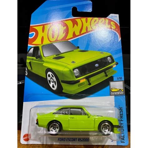 Hot Wheels 風火輪案例 B 2024 福特 Escort Rs2000 蝦皮購物