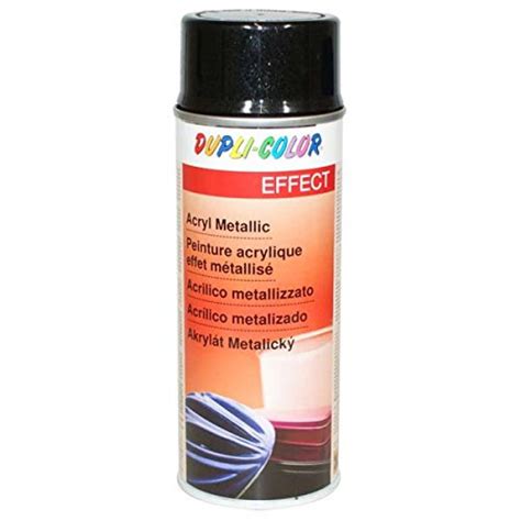 Dupli-Color Ακρυλικό Μεταλλικό Σπρέι Μαύρο 400ml | MasterColor