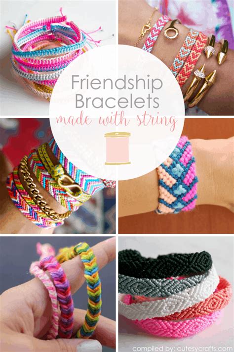 How To Make Bracelets With String Step By Step With Picture