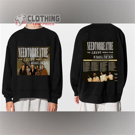 Needtobreathe Tour 2024 Merch, Needtobreathe The Caves World Tour Shirt, Needtobreathe 2024 T ...