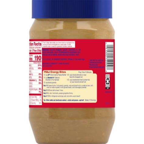 Jif® Extra Crunchy Peanut Butter 40 Oz Ralphs