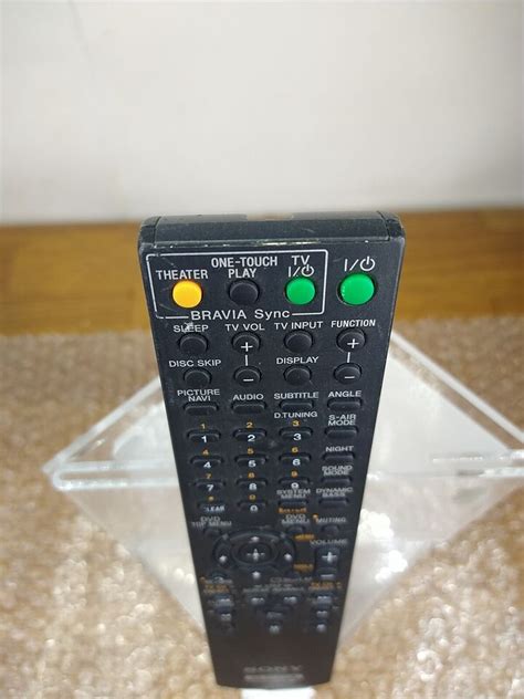 Genuine Original Sony Rm Adu A Av System Remote Control No Back Ebay