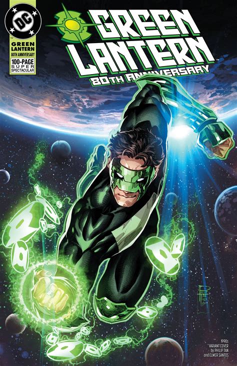 MAR200494 GREEN LANTERN 80TH ANNIV 100 PAGE SUPER SPECT 1 1990S VAR