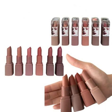 Lipstik Nude Matte Putar Satuan Coklat Lazada Indonesia
