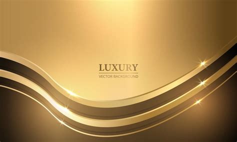 Premium Vector Abstract Elegant Gold Luxury Background With Golden