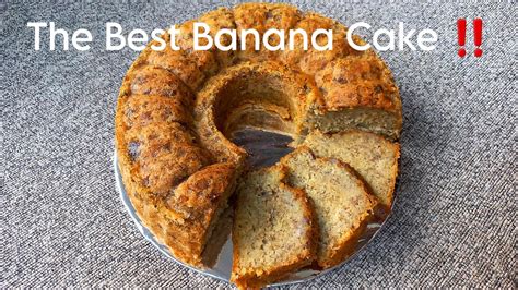 BANANA CAKE MOIST RESEP DEVINA HERMAWAN YouTube